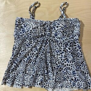 Croft & Barrow Swim Top Size 16 (JM)